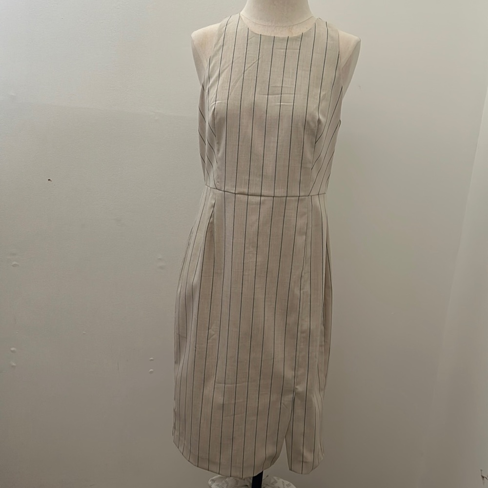 Banana Republic Pinstripe Dress Size 8